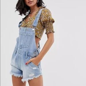 NWT We the Free denim overalls